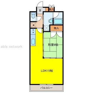 惣右衛門ビル【2階】の間取り