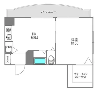 日興パレス東山【9階】の間取り