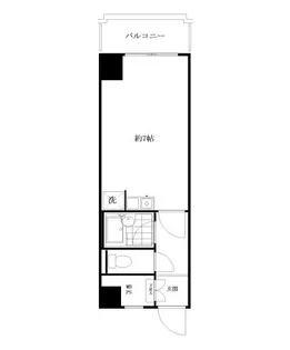 マートルコート三田【7階】の間取り