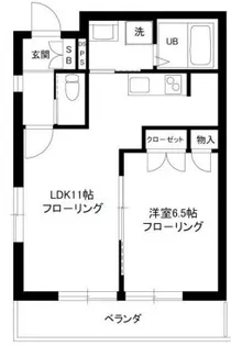 B-Flat【2階】の間取り