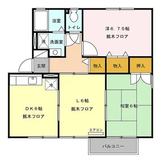 アスティオン A【2階】の間取り