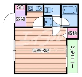 フォレストヴィラ【1階】の間取り