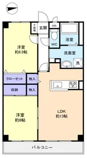 GRAND SIX(グランシックス)【2階】の間取り