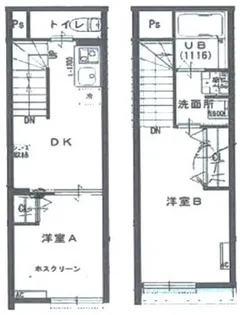 ソルナクレイシア明大前【2階】の間取り