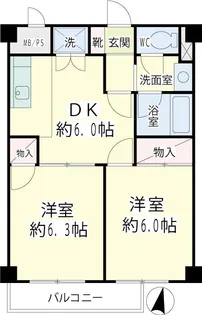 アーバンハイツ金沢文庫【3階】の間取り