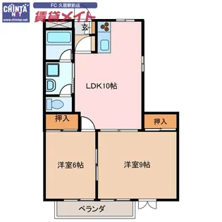 ソレイユ21 A棟【1階】の間取り