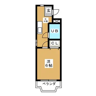 ヒルトップA【1階】の間取り
