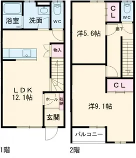 すまいる47の間取り
