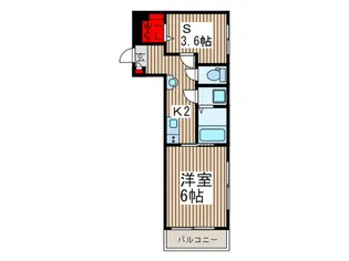 Best Stage鳩ケ谷II【1階】の間取り