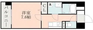 S RESIDENCE熊本駅前【2階】の間取り