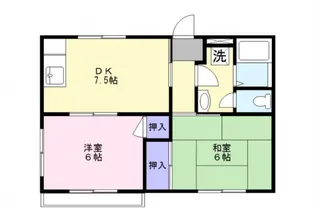 メゾン杉山【2階】の間取り