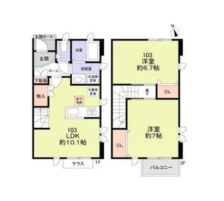 アポロハウスの間取り