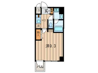 ボンズ日吉【3階】の間取り