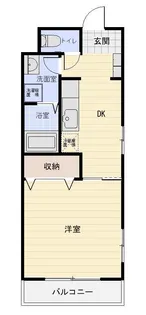 パレシャルマン【1階】の間取り