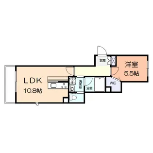 サンロイヤル湘南台【1階】の間取り