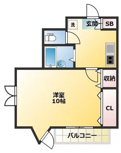 グランドパレス【1階】の間取り
