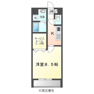 ALVIO新田(アリヴィオしんでん)【1階】の間取り