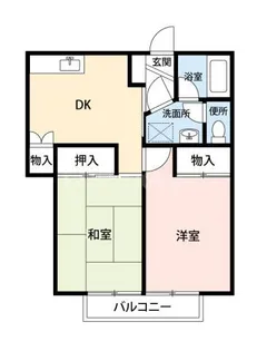 ノースコート本郷【2階】の間取り