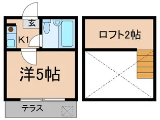 MAC 大山ハイム A棟【1階】の間取り