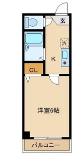 ナシェレII【1階】の間取り