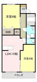 チェルシーII【5階】の間取り