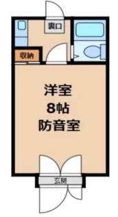 アークビル沼袋【1階】の間取り