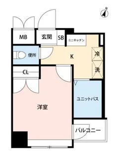 グランヴァン水天宮【9階】の間取り
