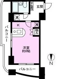 アネックス蒲生西町【3階】の間取り