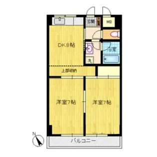 グランドゥール【5階】の間取り