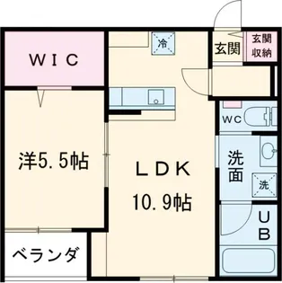 LIVE松崎【1階】の間取り