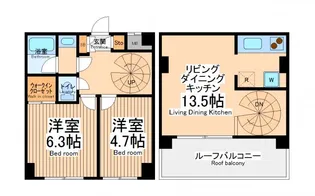 オズ-コートの間取り