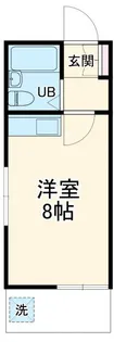 美工中山ハイツ【2階】の間取り