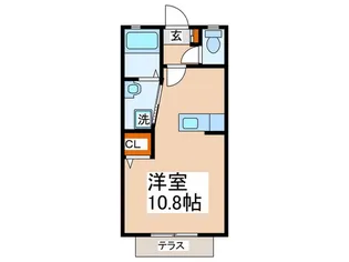 レジデンスヒロ【1階】の間取り