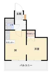 信開グランドハイツ・ヴァンヴェール【4階】の間取り
