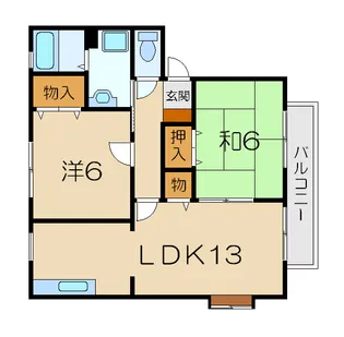 プレセジュール【1階】の間取り