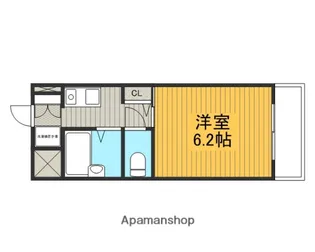 T-HOUSE(旧スミコーライブマンション)【3階】の間取り