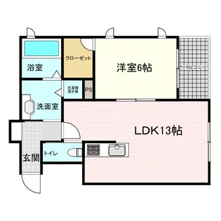 B-TRUNK【2階】の間取り