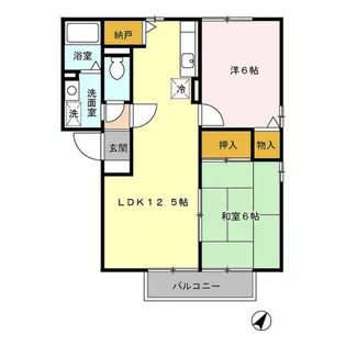 アネックス青葉【2階】の間取り