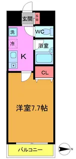 きららベガ【3階】の間取り