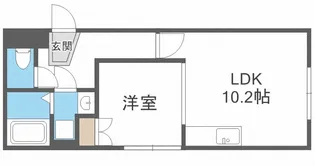 シュエット・ブランシュ【4階】の間取り