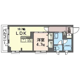 α’st Mukogaoka【2階】の間取り