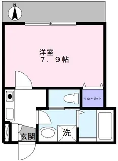 フレーミー仙川【1階】の間取り
