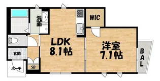 Sun Maison【1階】の間取り