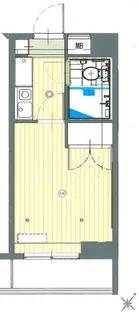 カテリーナ五反田【10階】の間取り