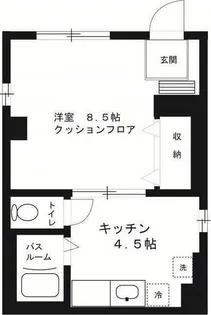 リバティーハウス【1階】の間取り