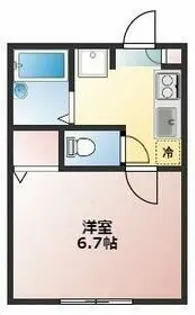 ロイヤルコモード【1階】の間取り