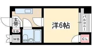 水上ハイム【2階】の間取り