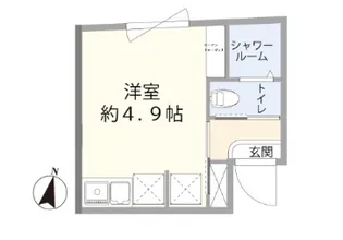 アスパイア新宿【1階】の間取り