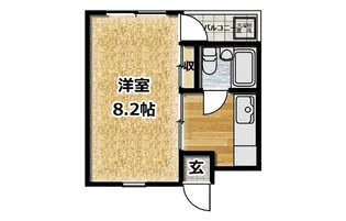 メゾン伊藤【2階】の間取り