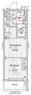 グランド・ガーラ木場【12階】の間取り